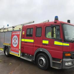 Mercedes Atego fire truck