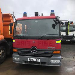 Mercedes Atego fire truck