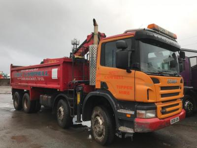 Scania Tipper grab